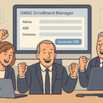 QWAC SSL generate CSR